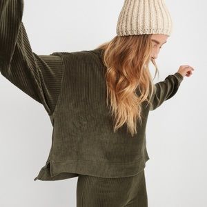 NWT Aerie | Groove On Velour Hoodie